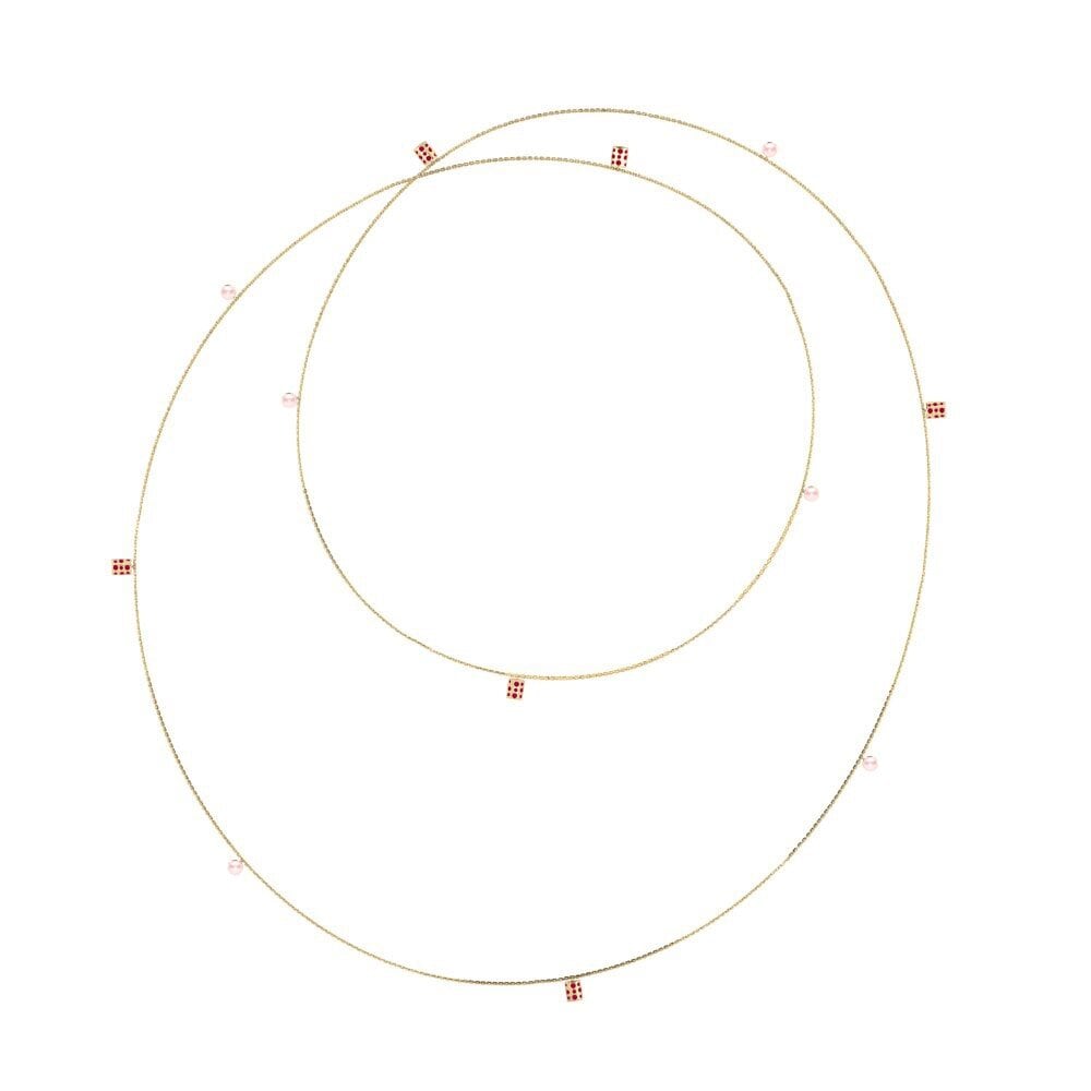 Ruby Women's Necklace Bjaroza