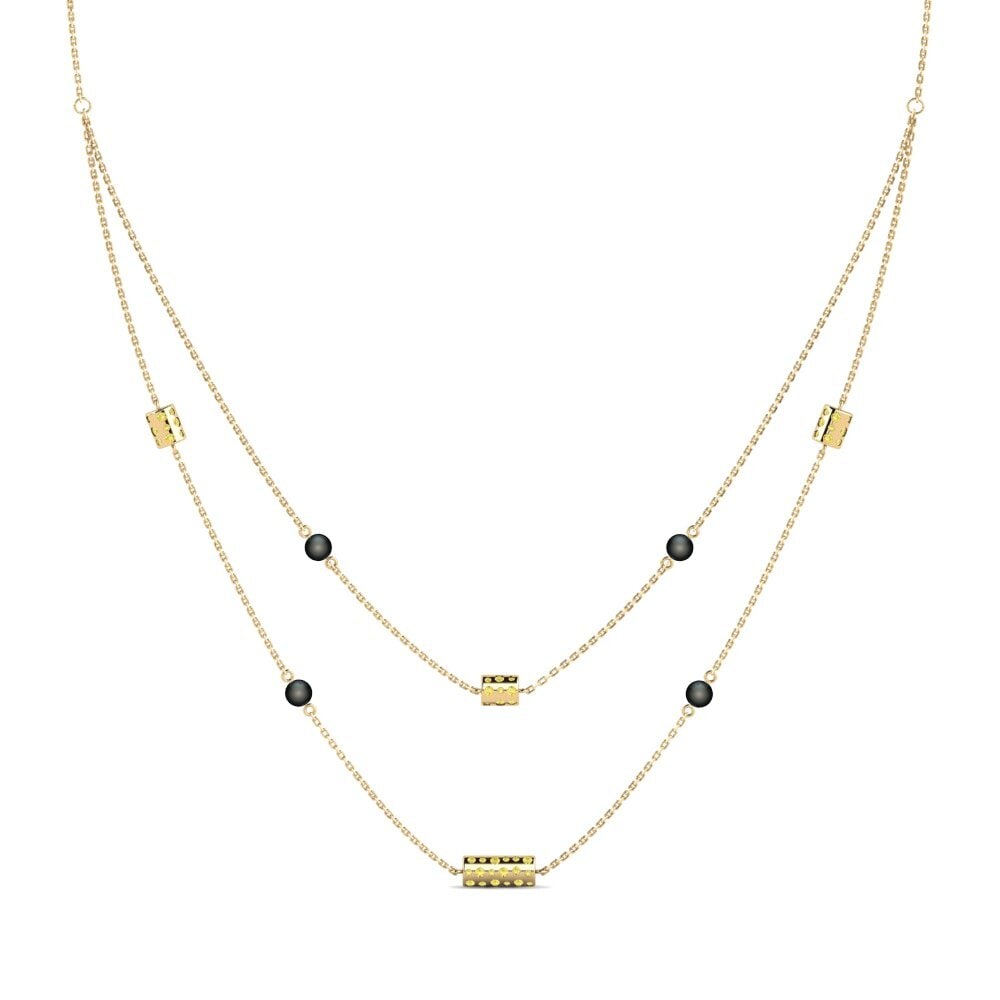 Yellow Sapphire Women's Necklace Escoldes