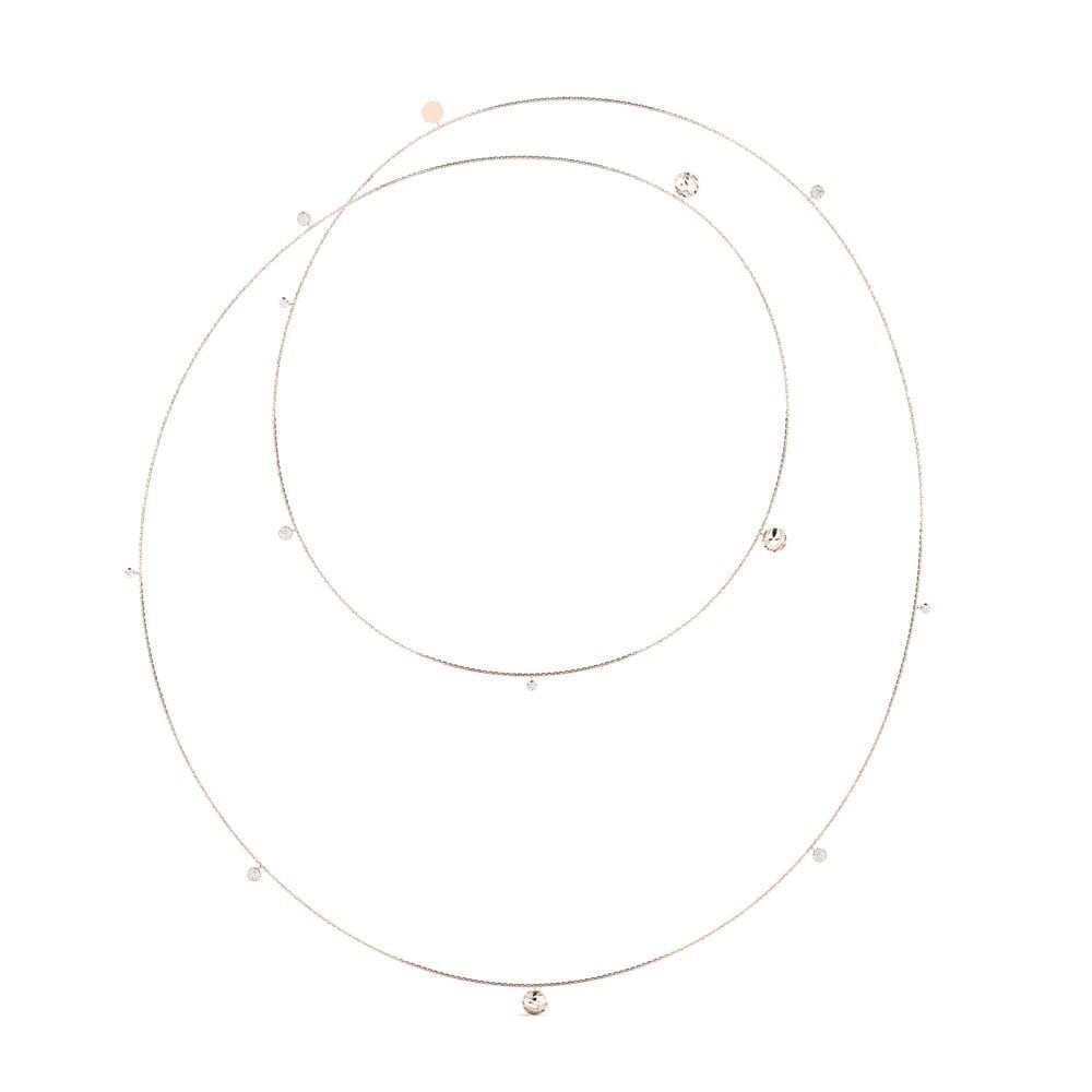 9ct Rose Gold Women's Necklace Hadit