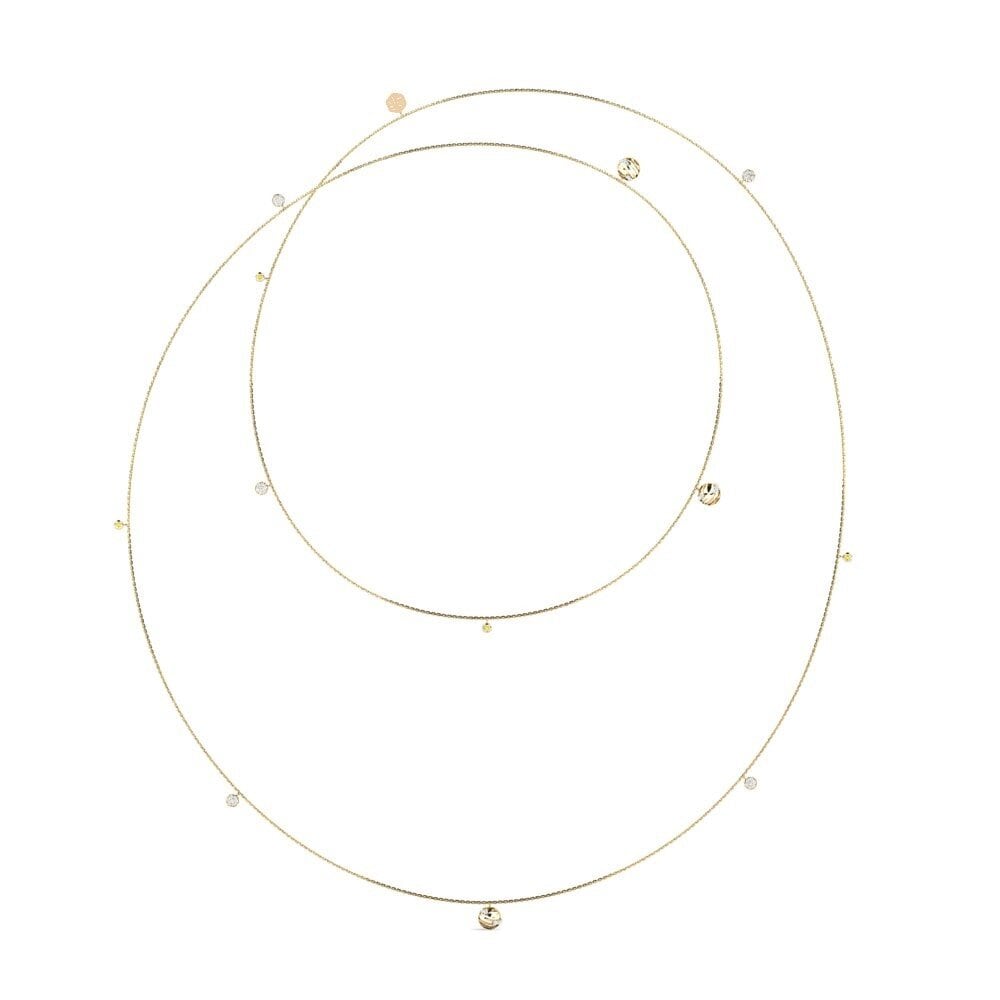Yellow Sapphire Women's Necklace Hadit