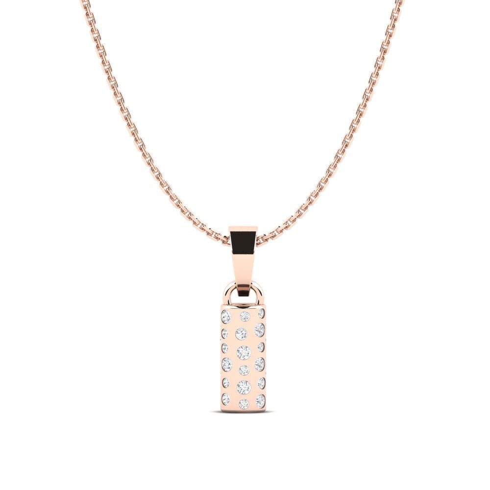 9ct Rose Gold Women's Pendant Jastrowie