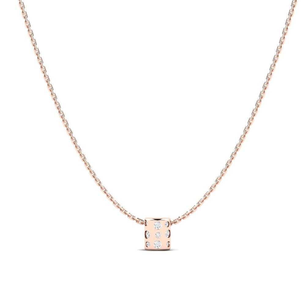 9ct Rose Gold Women's Pendant Jutrosin