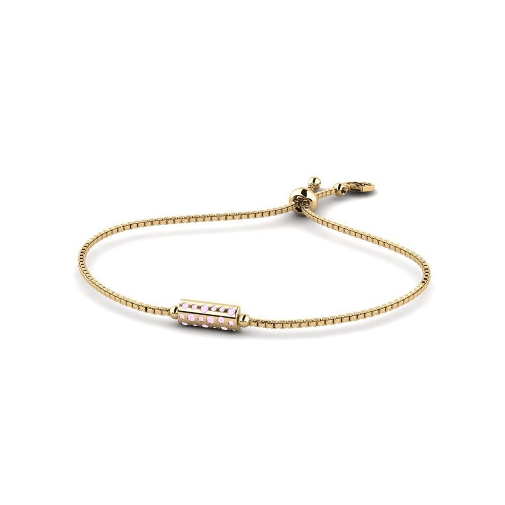 Zafiro Rosado Pulsera de Mujer Konispol