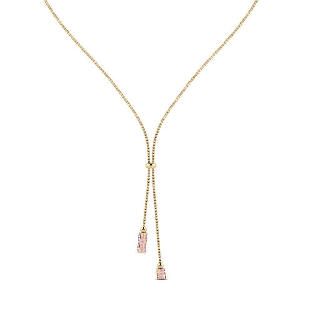 Amethyst Women's Necklace Lamasana