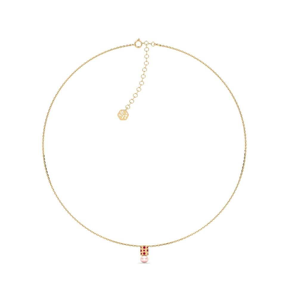 Ruby Women's Necklace Luninec