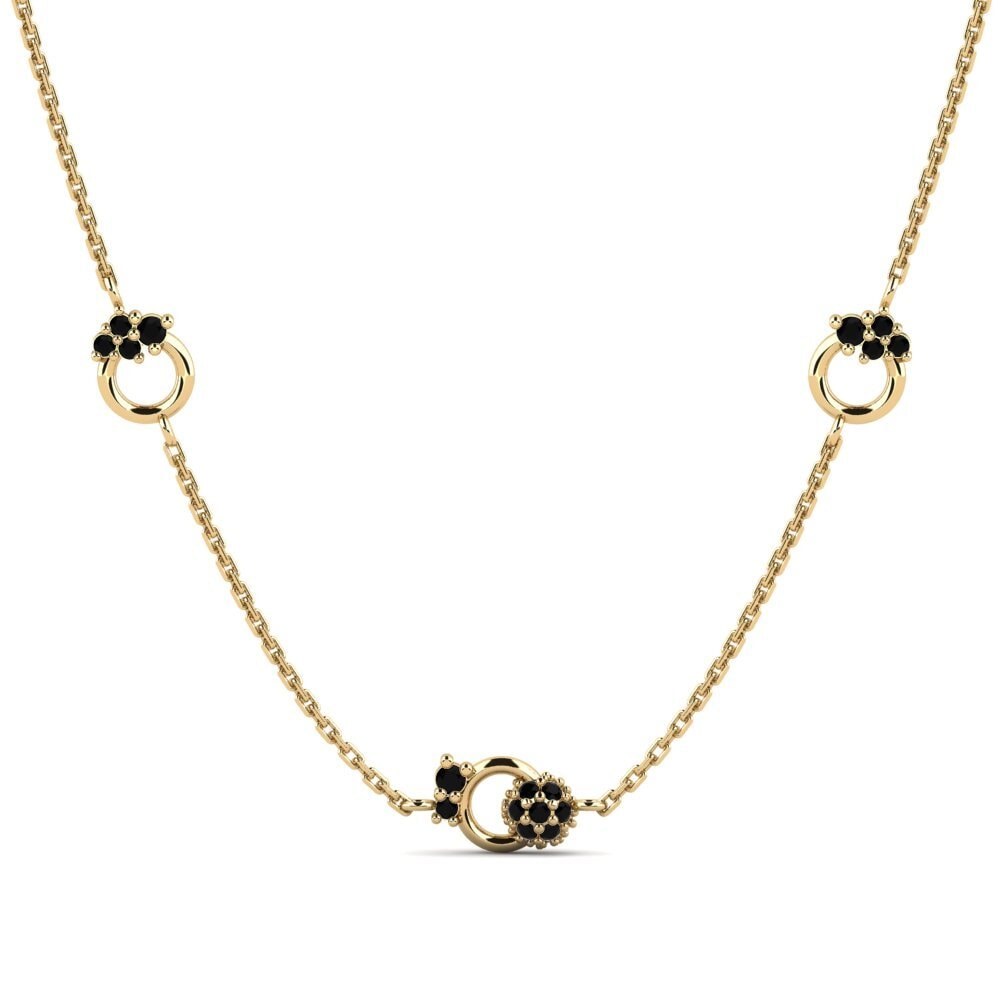 Black Onyx Women's Necklace Mantaro