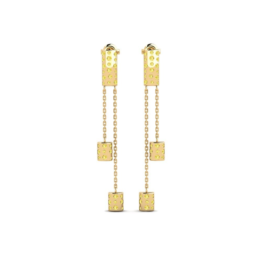 Yellow Sapphire Women's Earring Nieszawa
