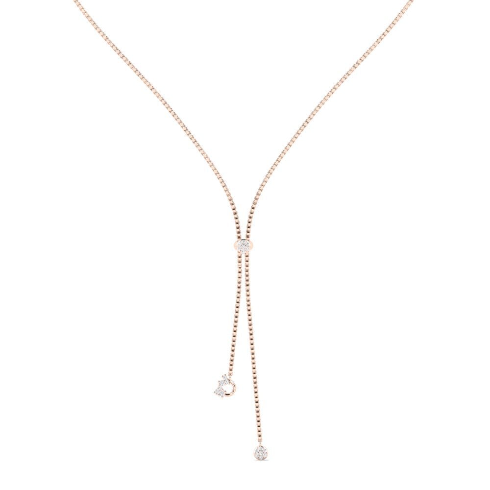 9ct Rose Gold Women's Necklace Nyaya
