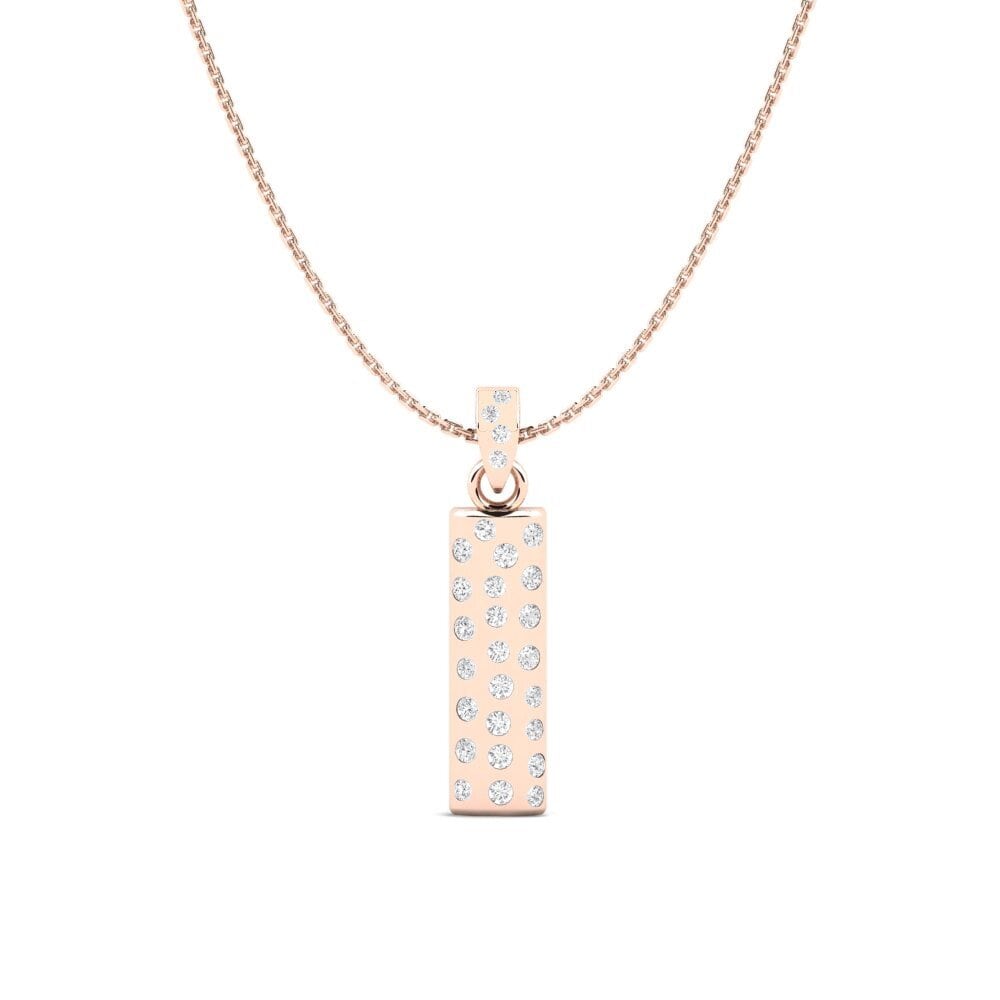 9ct Rose Gold Women's Pendant Orneta