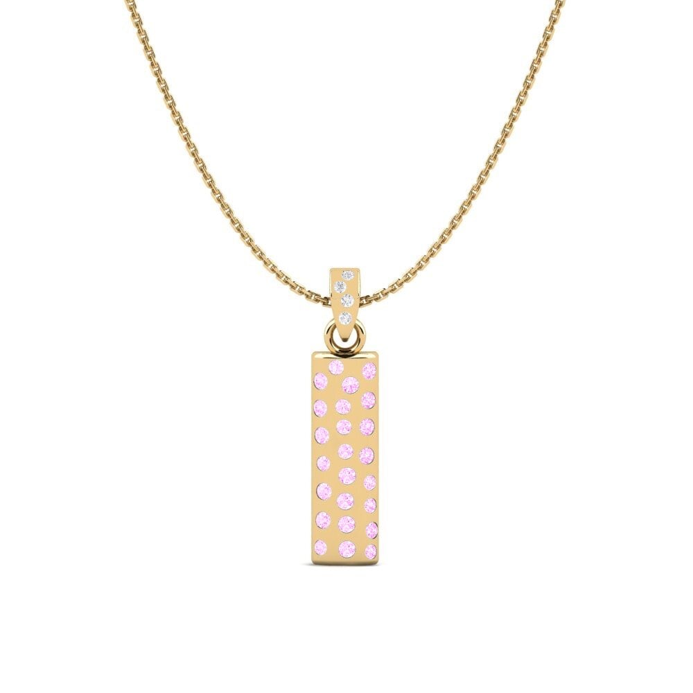 Pink Sapphire Women's Pendant Orneta