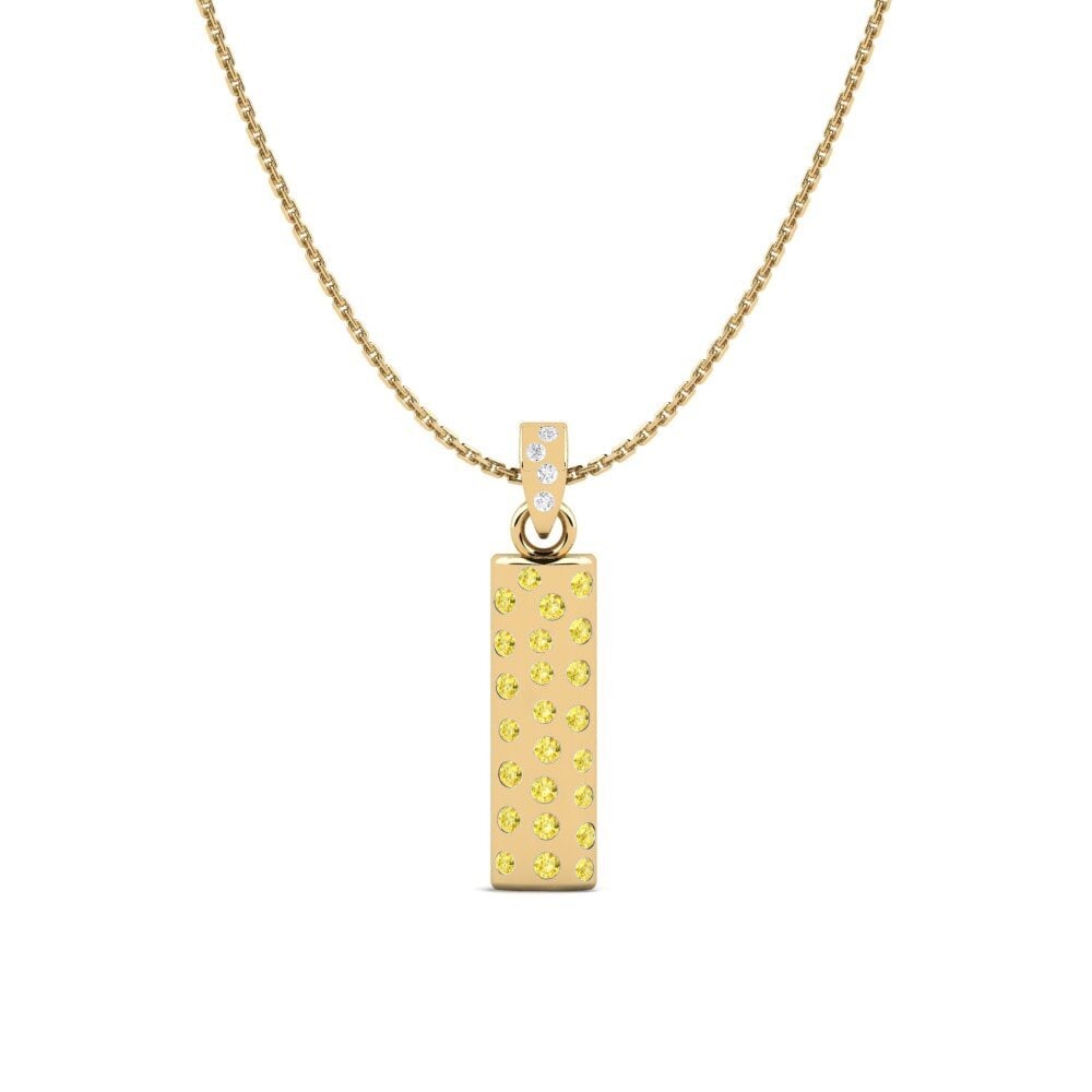 Yellow Sapphire Women's Pendant Orneta
