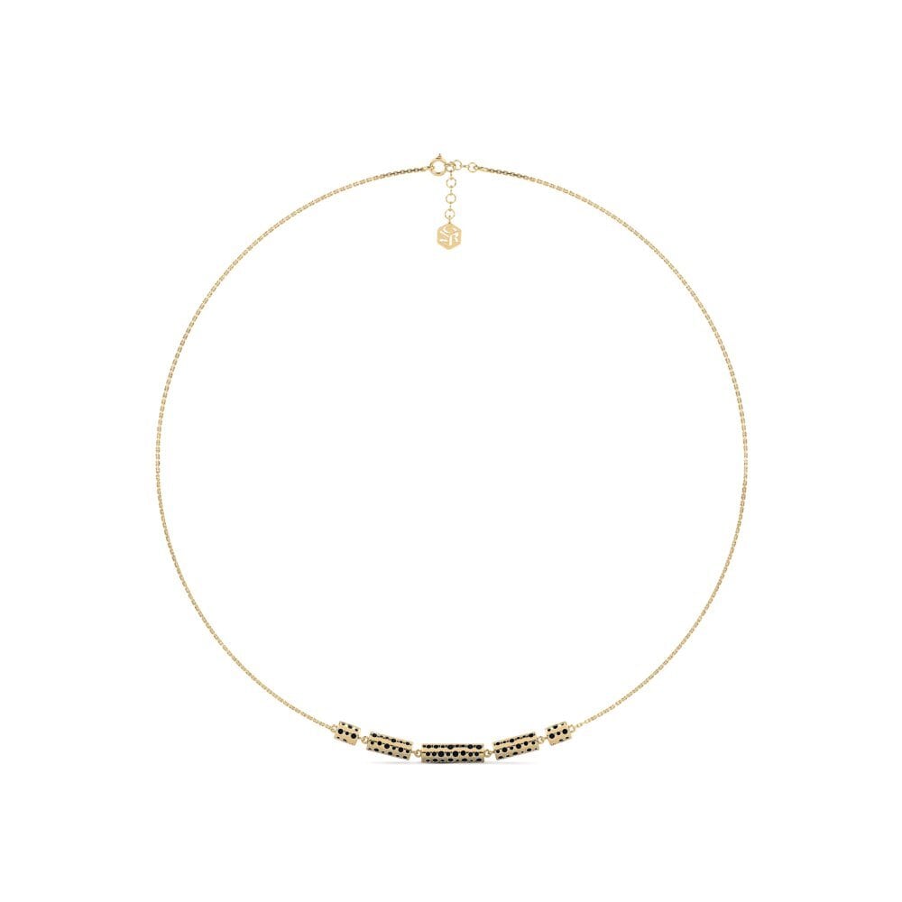 Black Onyx Women's Necklace Pasym