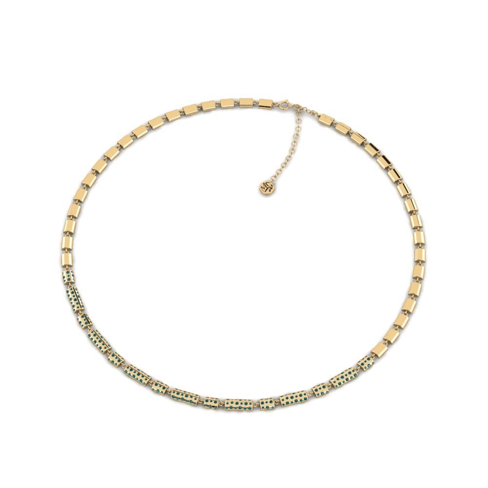 Diamant Bleu Collier Prabuty