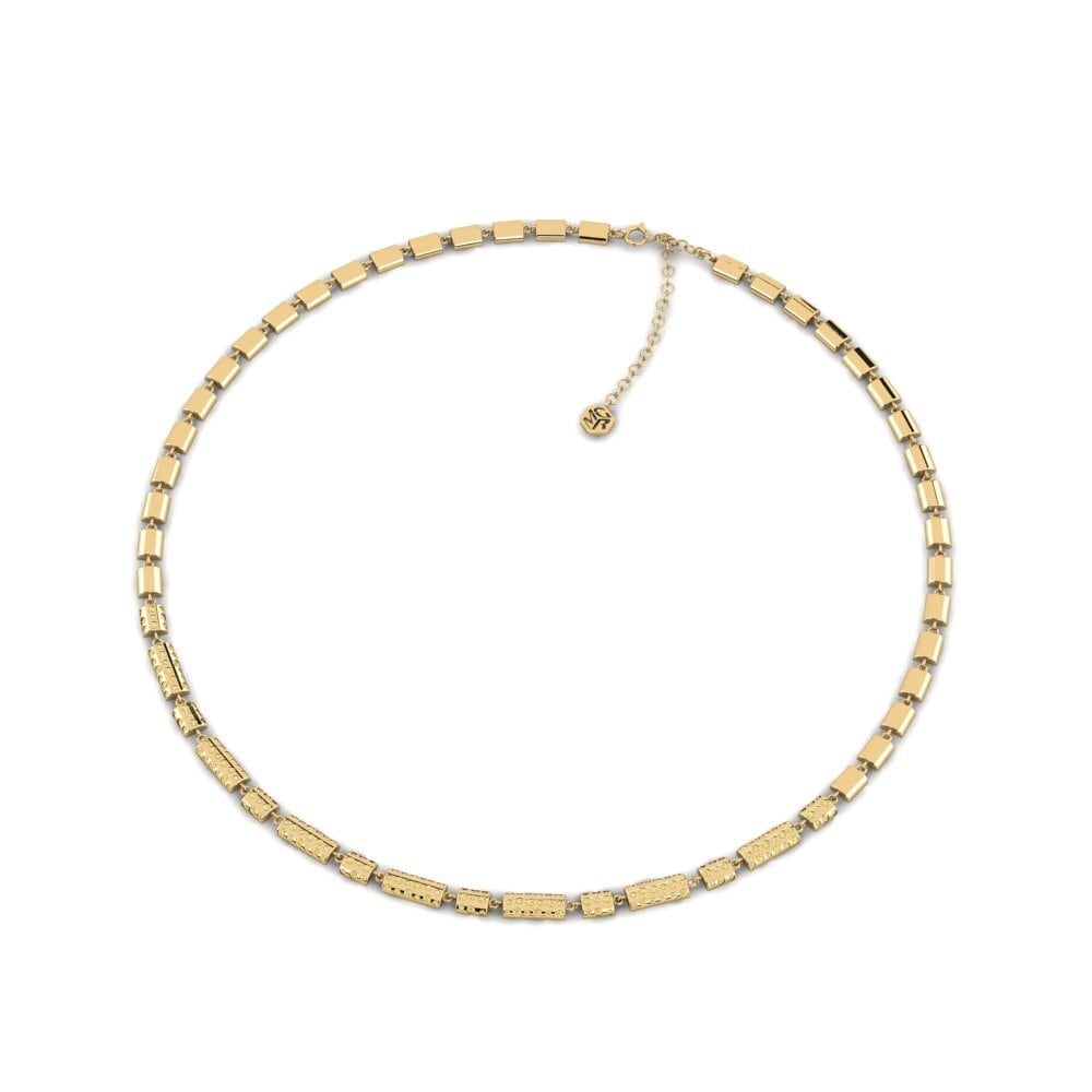 Diamante Amarillo Collar Prabuty