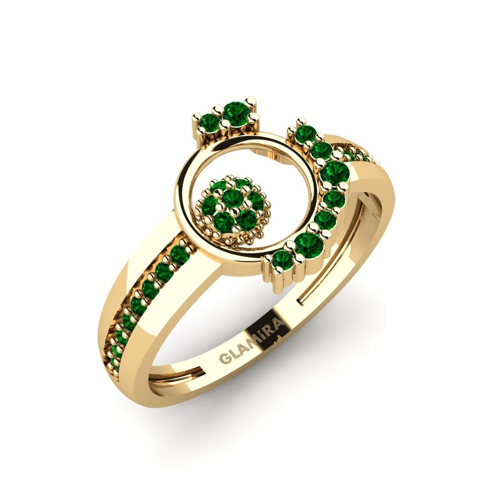 Green Zirconia Ring Realidade