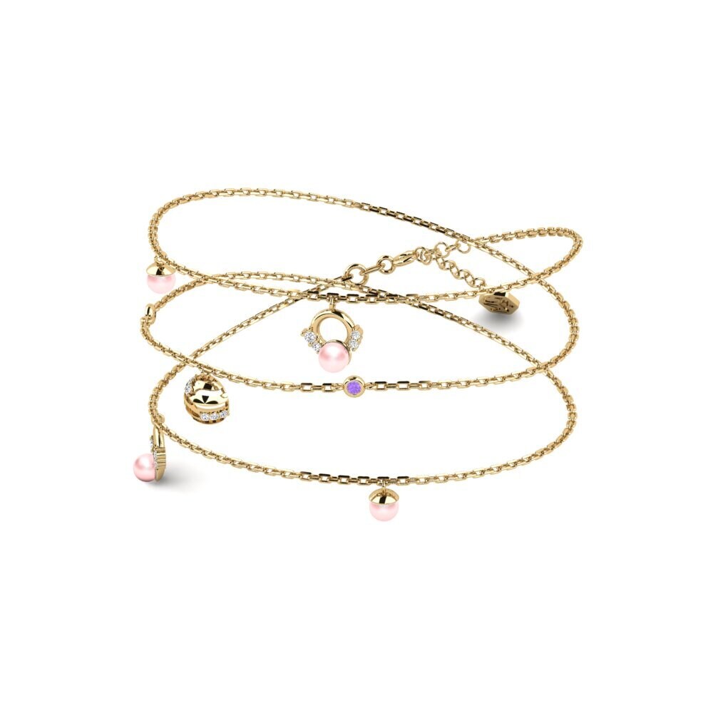 Amethyst Women's Necklace Taled