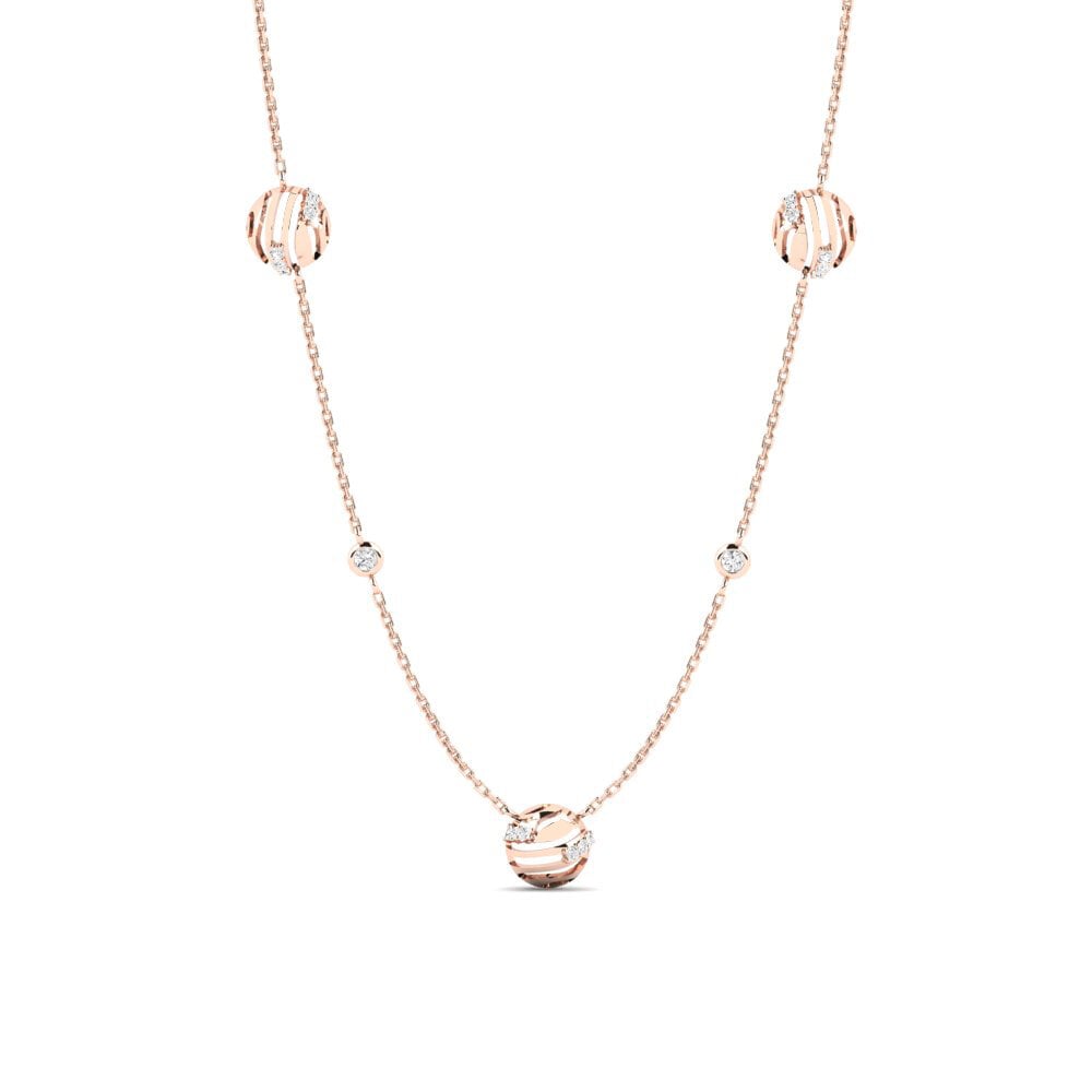 9ct Rose Gold Women's Necklace Tambo