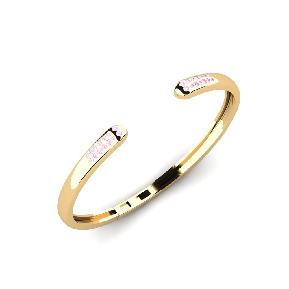 Zafiro Rosado Pulsera de Mujer Ulza