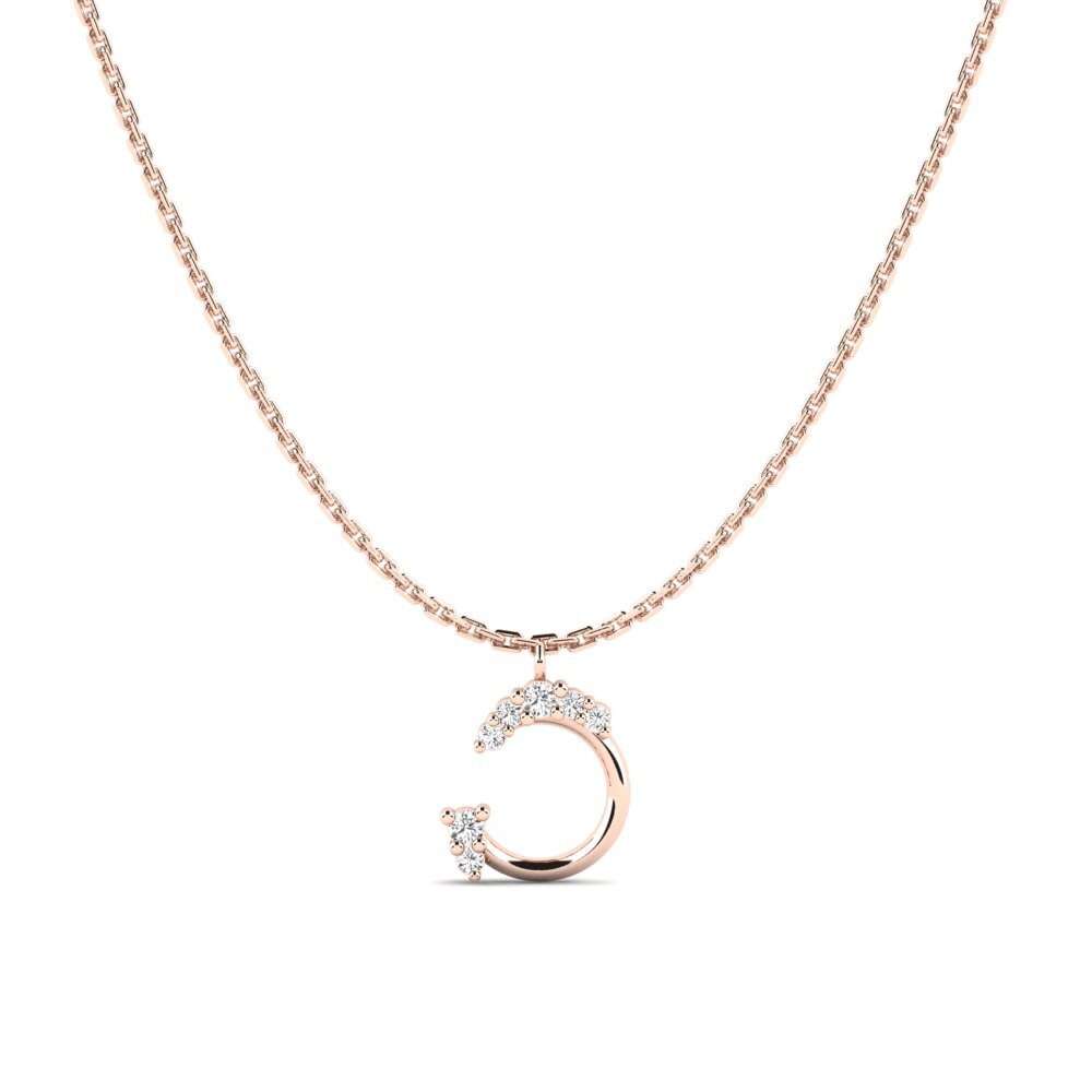 9ct Rose Gold Women's Necklace Upia