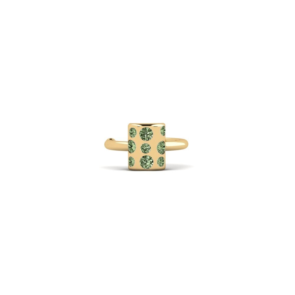 Diamante Verde Pendiente de mujer Wadowice