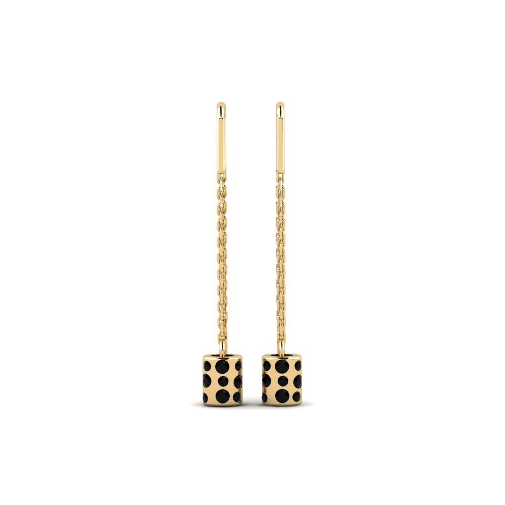 Black Onyx Women's Earring Wolbrom