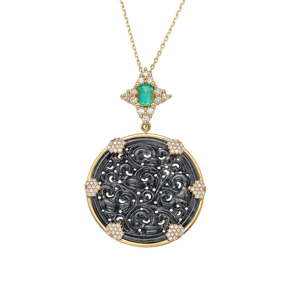 Women's Pendant Blackjade