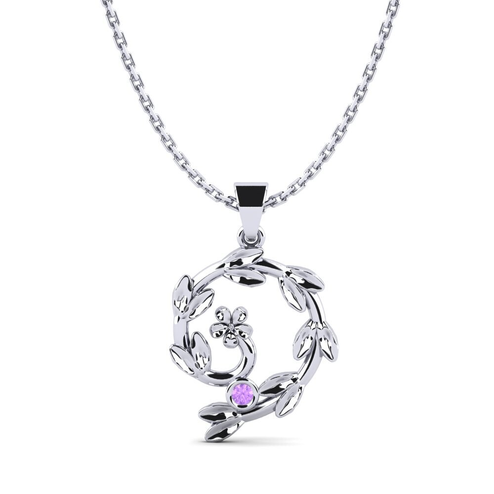 Amatista Colgante de Mujer Abetyl