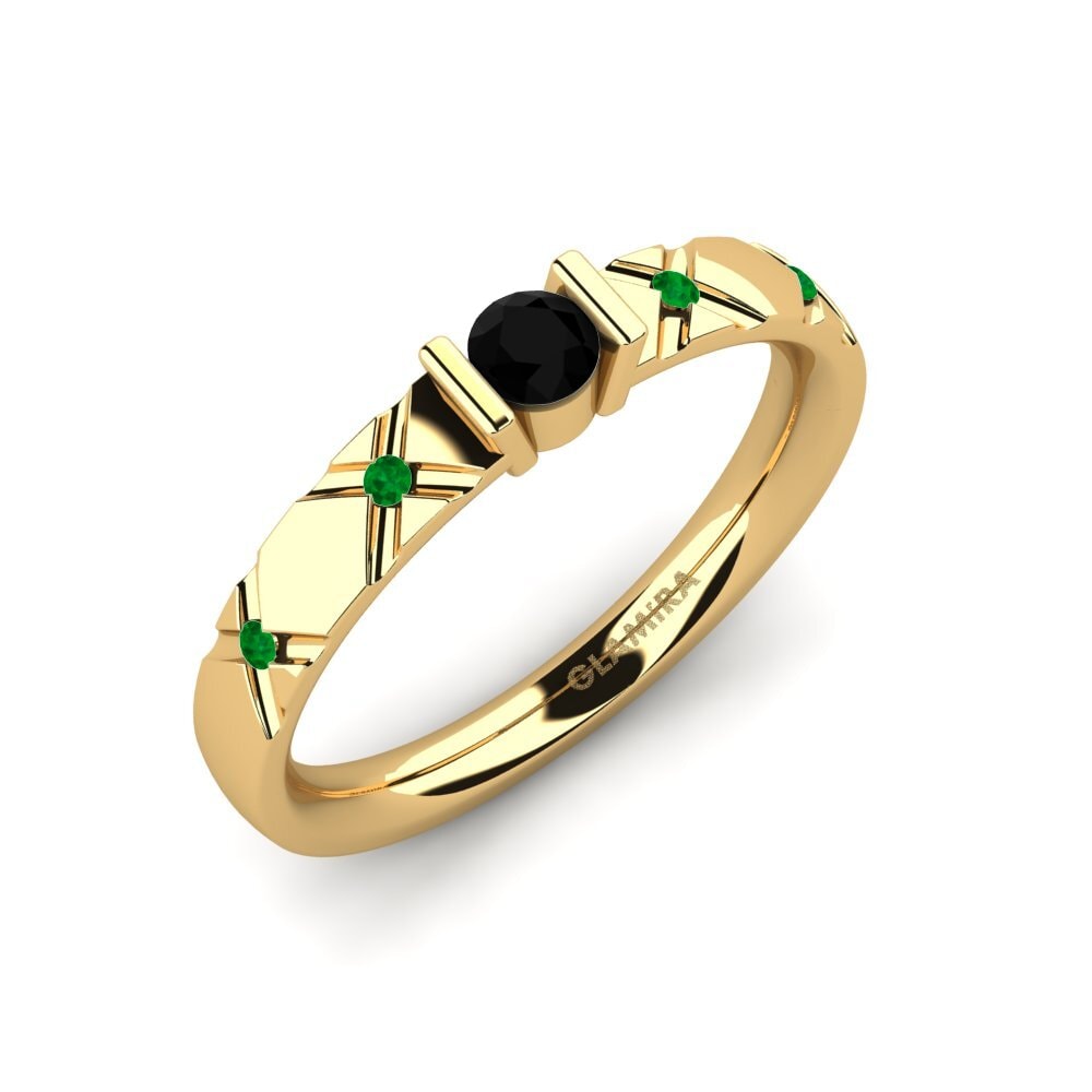 9ct Yellow Gold Engagement Ring Alidia