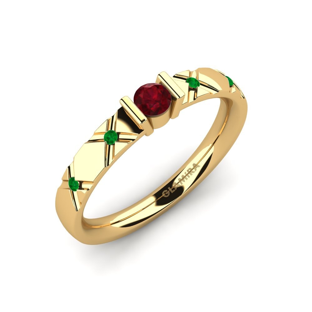 Gelbgold 750 Verlobungsringe Alidia