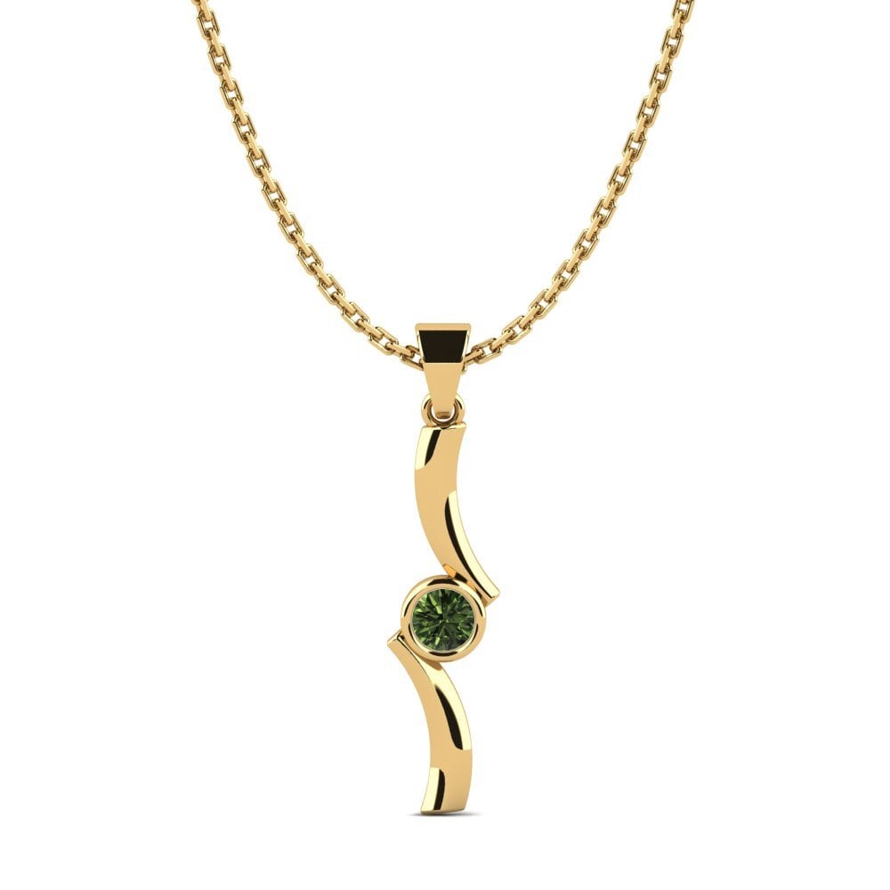 Green Sapphire Women's Pendant Alunissage