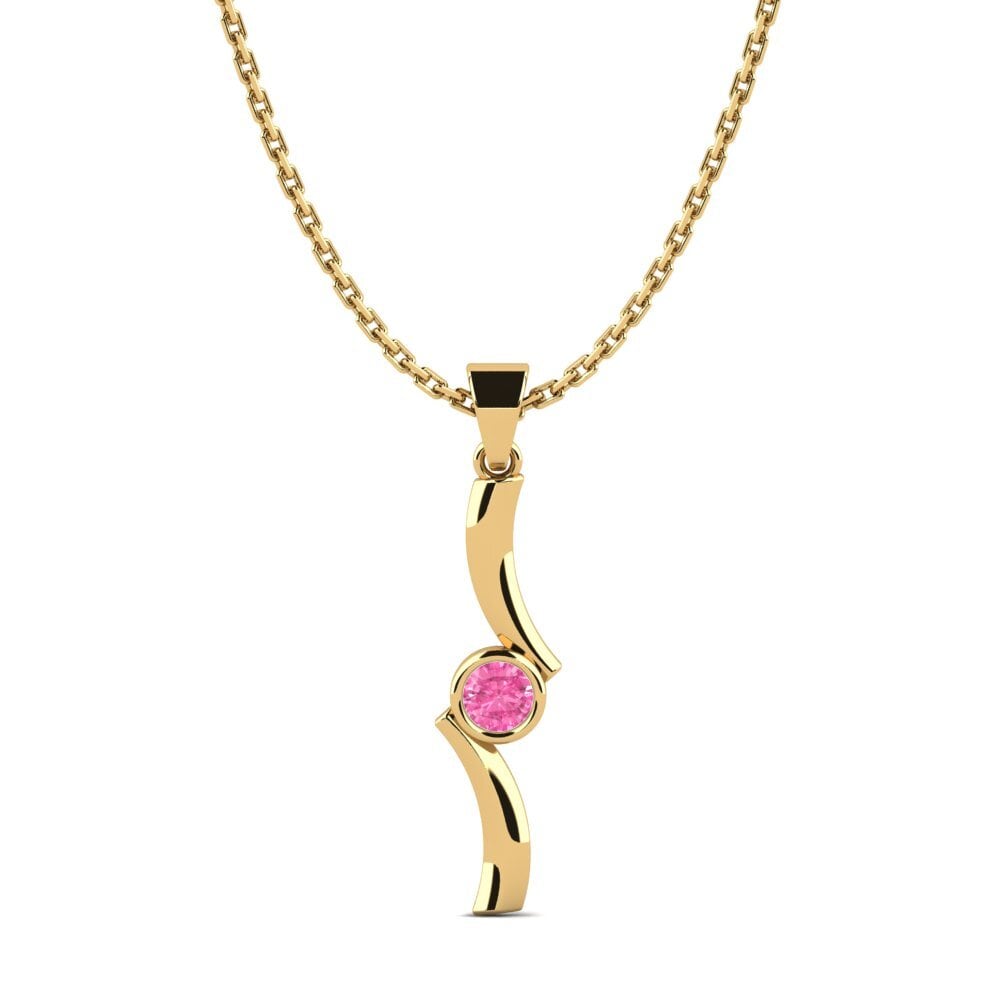 Pink Sapphire Women's Pendant Alunissage