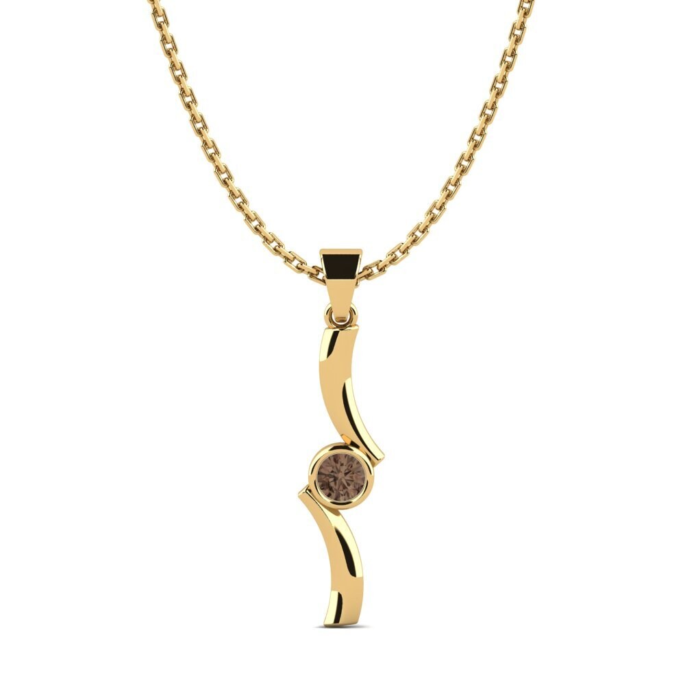 Smoky Quartz Women's Pendant Alunissage