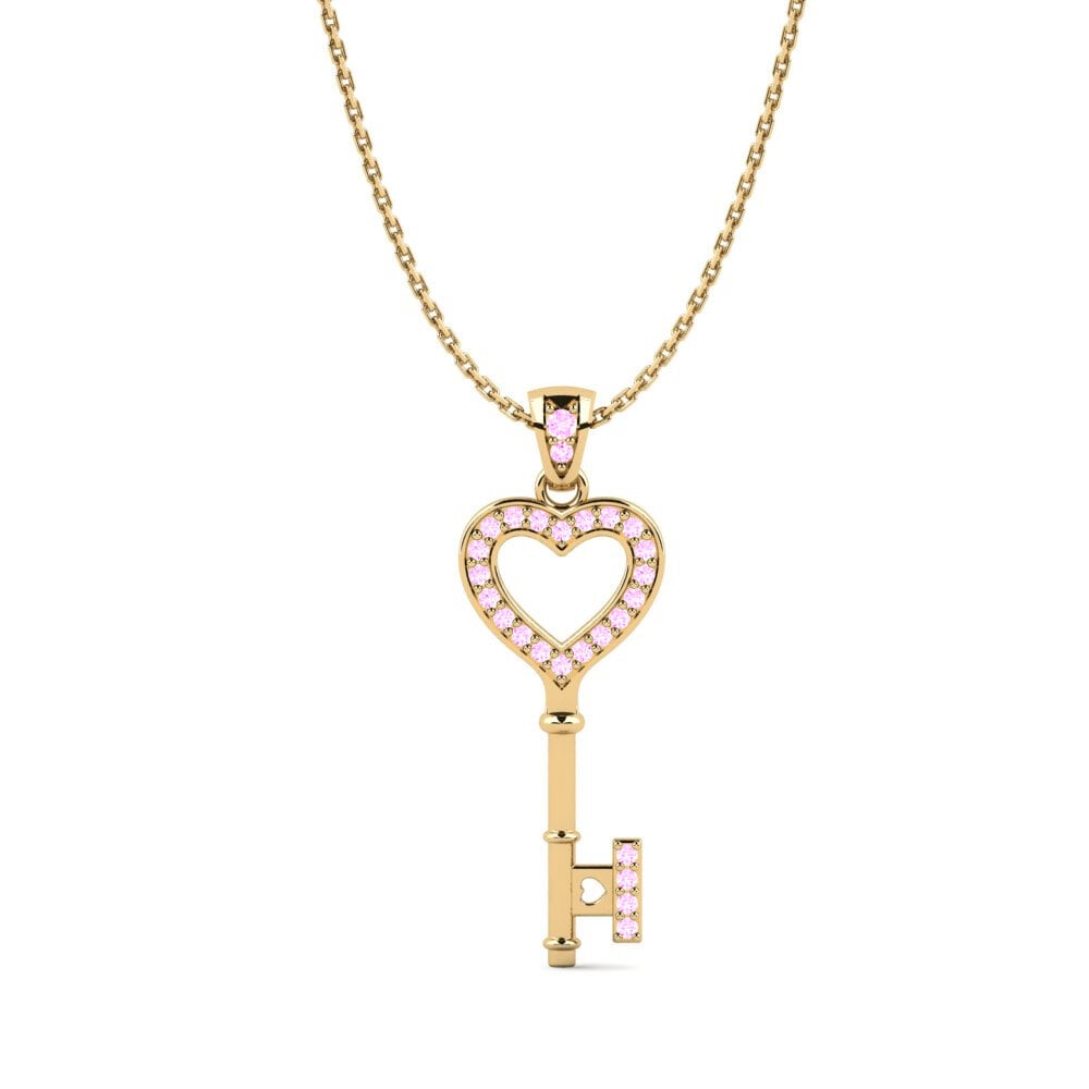 Pink Sapphire Women's Pendant Alyssa