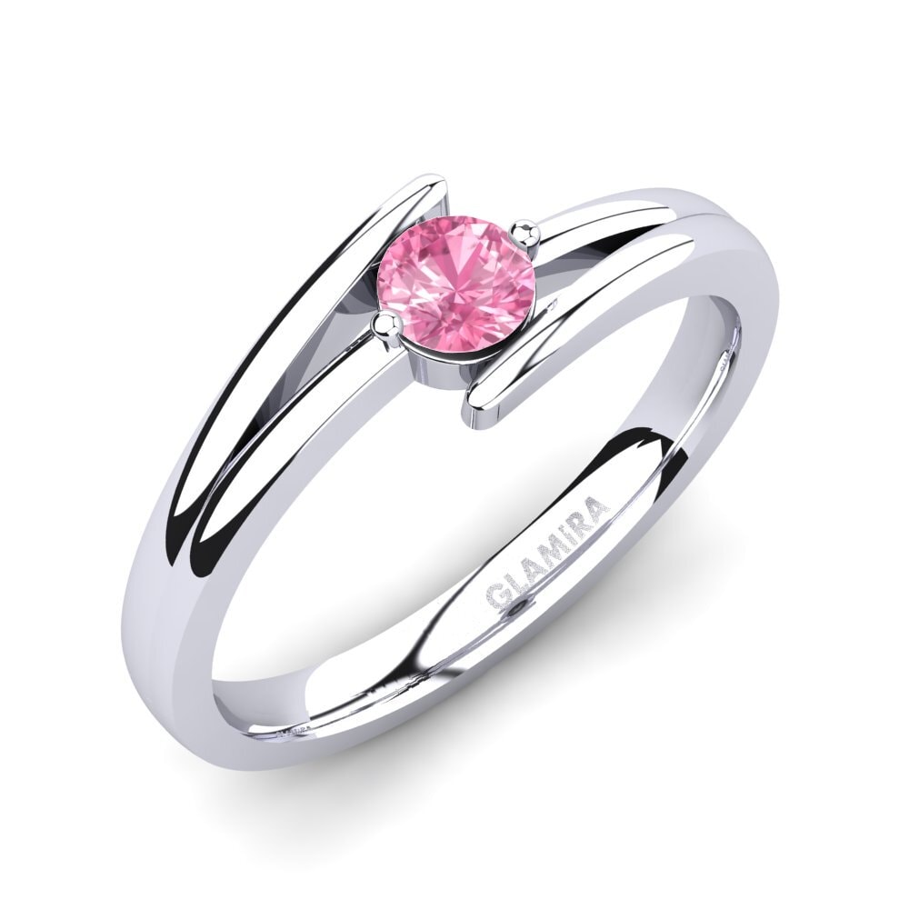 Pink Sapphire Engagement Ring Amalia 0.25 crt