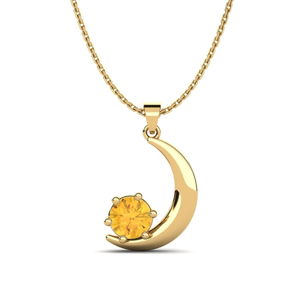Citrine Women's Pendant Anchalie