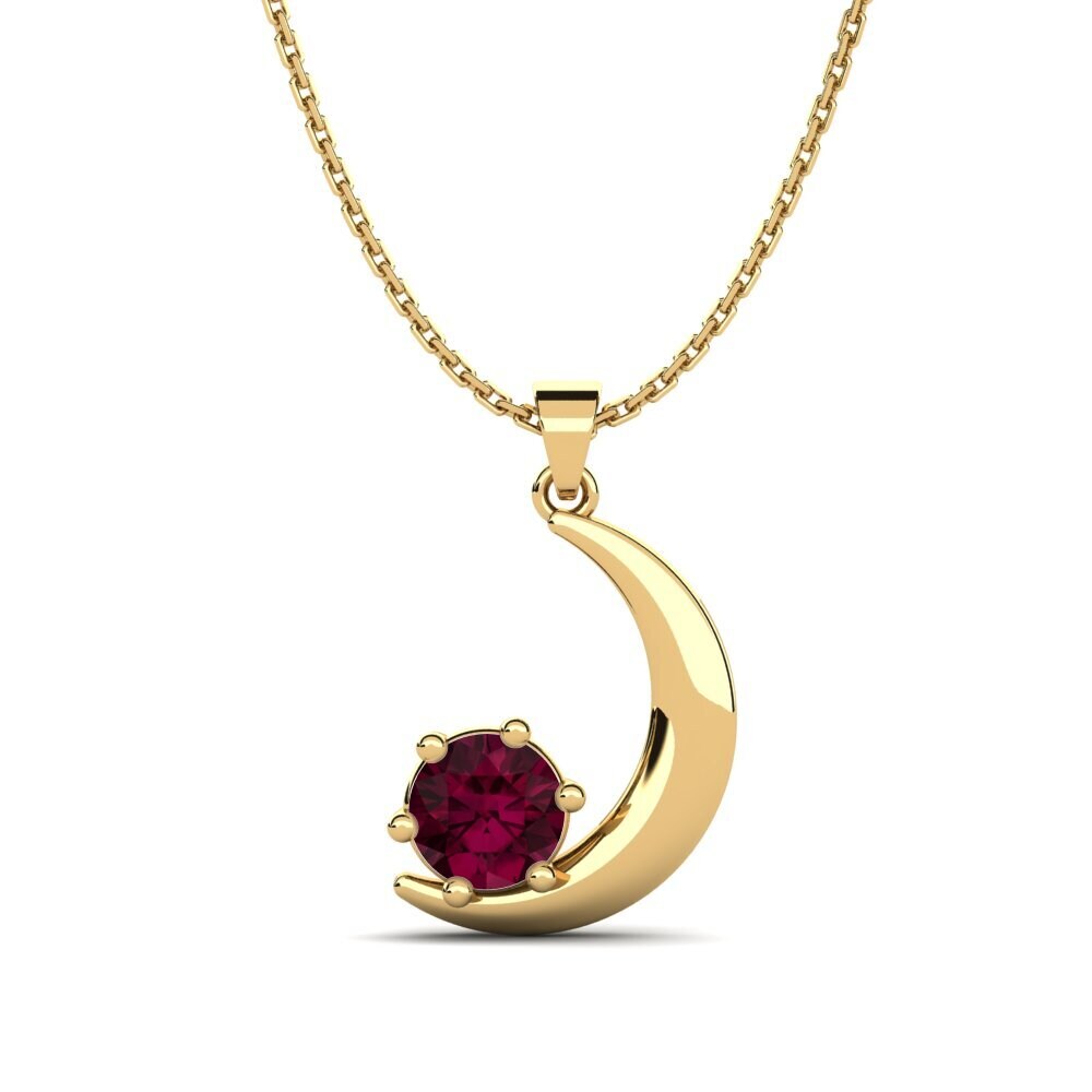 Rhodolite Garnet Women's Pendant Anchalie