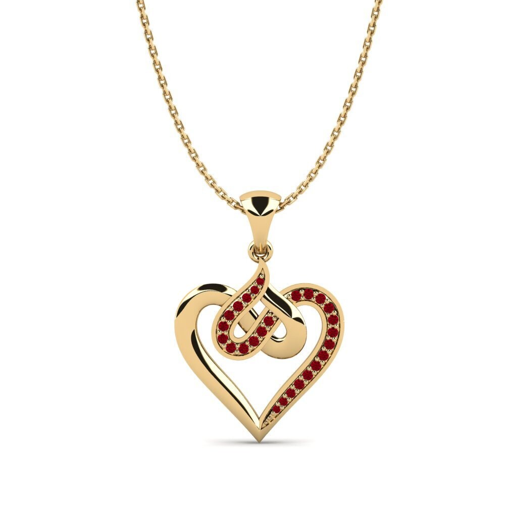 Red Zirconia Women's Pendant Aniela