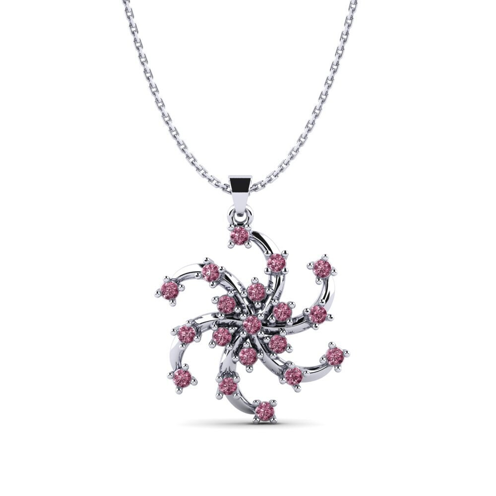 Rhodolite Garnet Women's Pendant Anila
