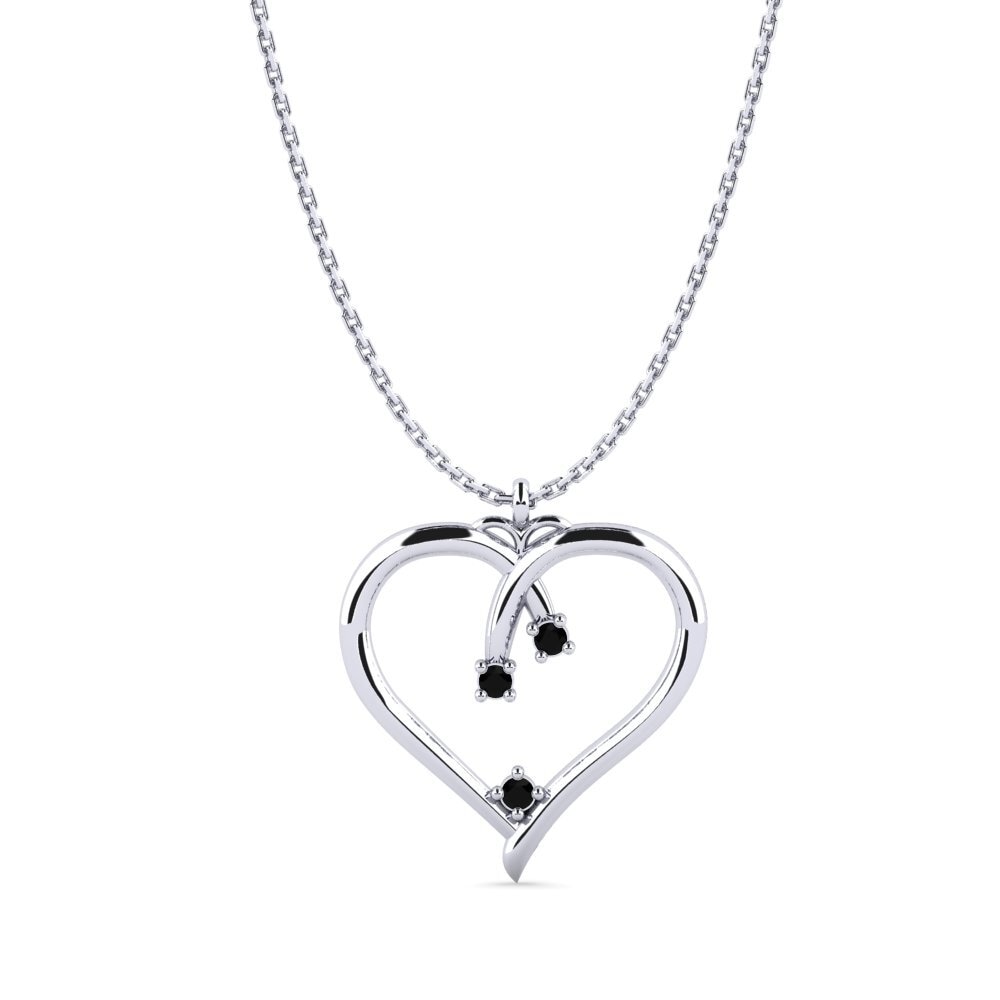 Black Sapphire Women's Pendant Aria