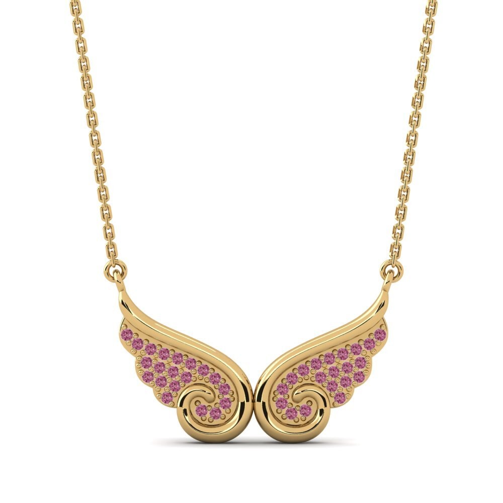 Rhodolite Garnet Women's Necklace Ashantis