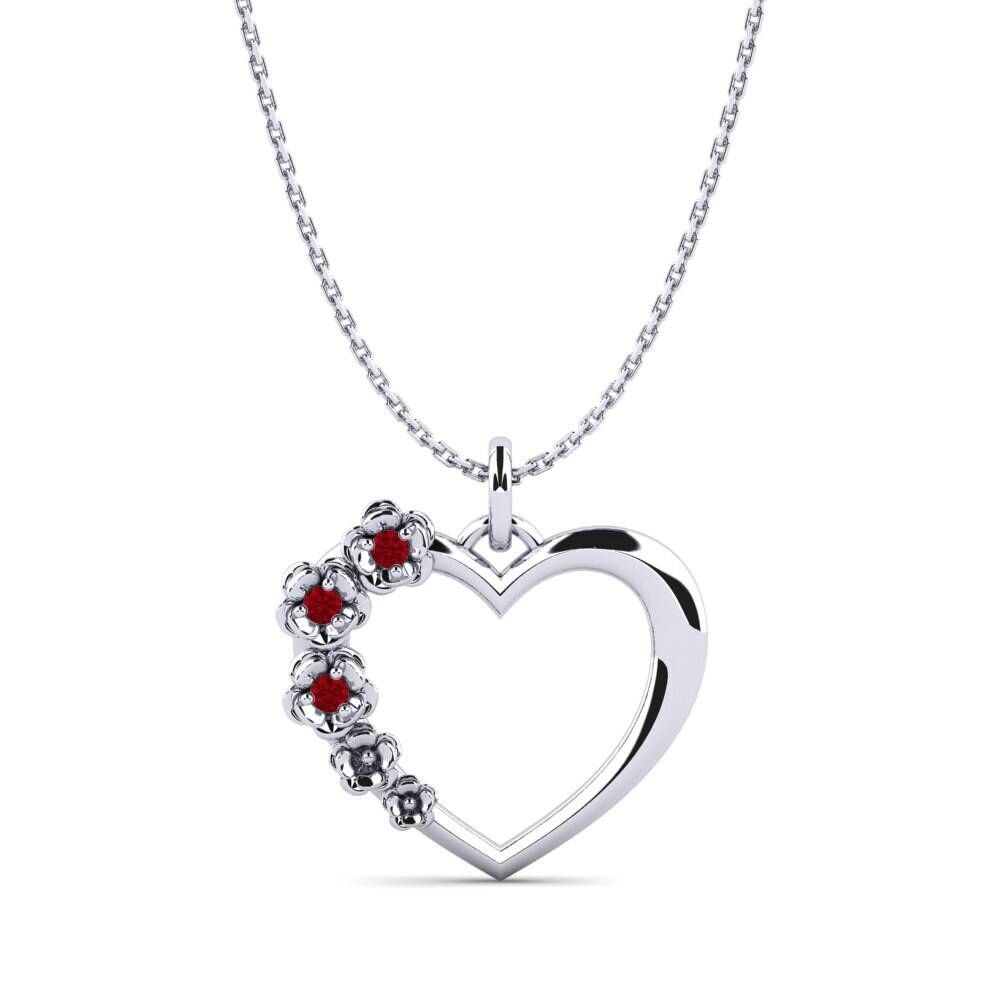 Red Zirconia Women's Pendant Ashleigh