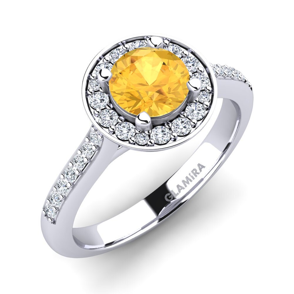 Citrine Engagement Ring Ashley