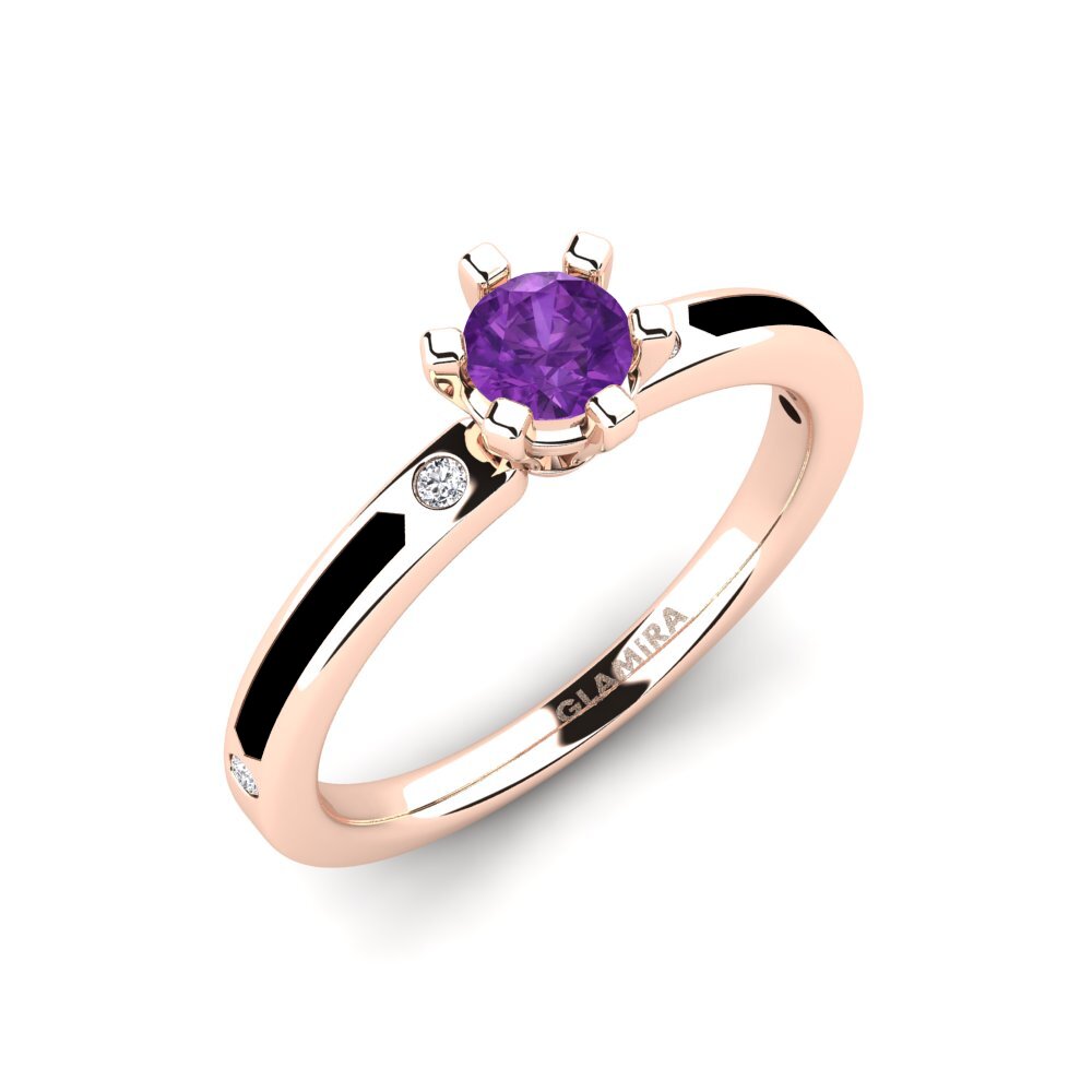 Amethyst Engagement Ring Beniamina