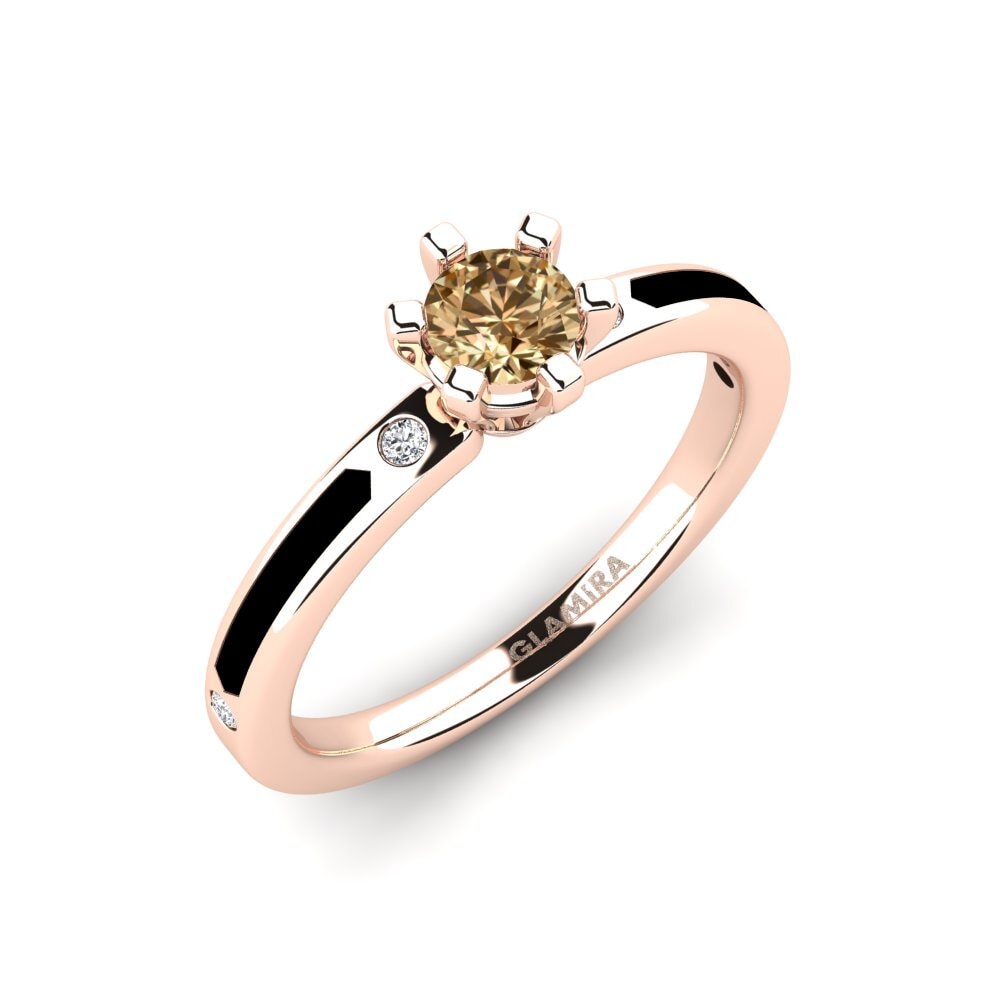 Brown Diamond Engagement Ring Beniamina
