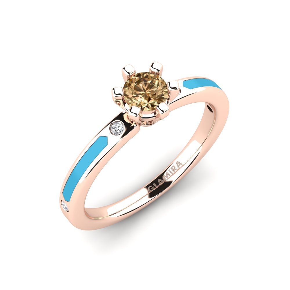 Brauner Diamant Verlobungsring Beniamina