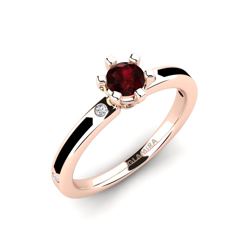 Garnet Engagement Ring Beniamina