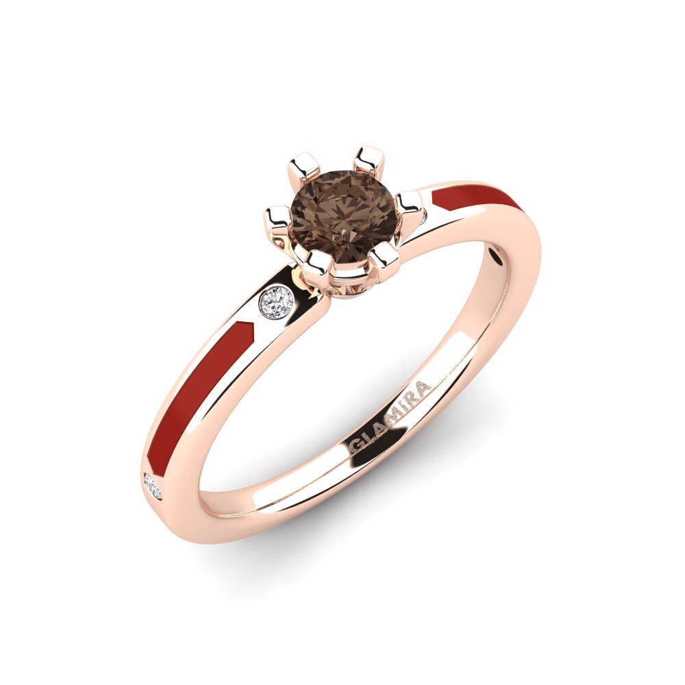 Smoky Quartz Engagement Ring Beniamina