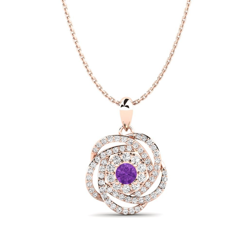 Amatista Collar de Mujer Bertha