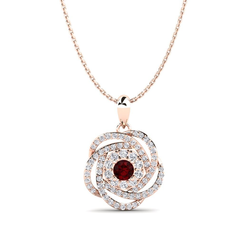 Garnet Women's Pendant Bertha