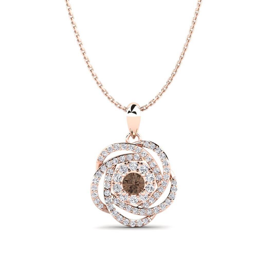 Smoky Quartz Women's Pendant Bertha